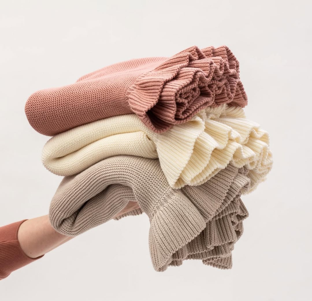 FRILL odejica Bim Bla puder roza