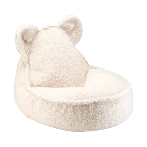 Wigiwama fotelj BEAR white cream