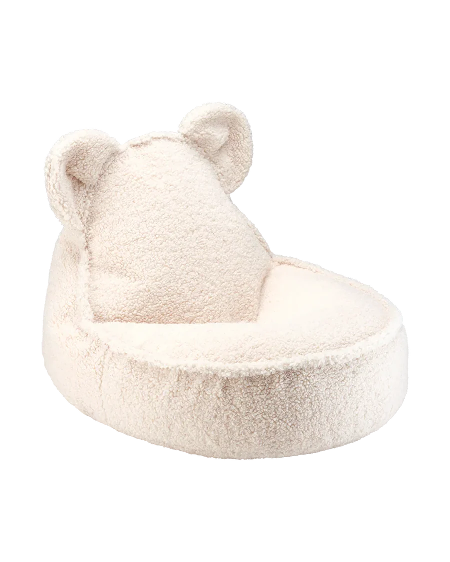 Wigiwama fotelj BEAR white cream