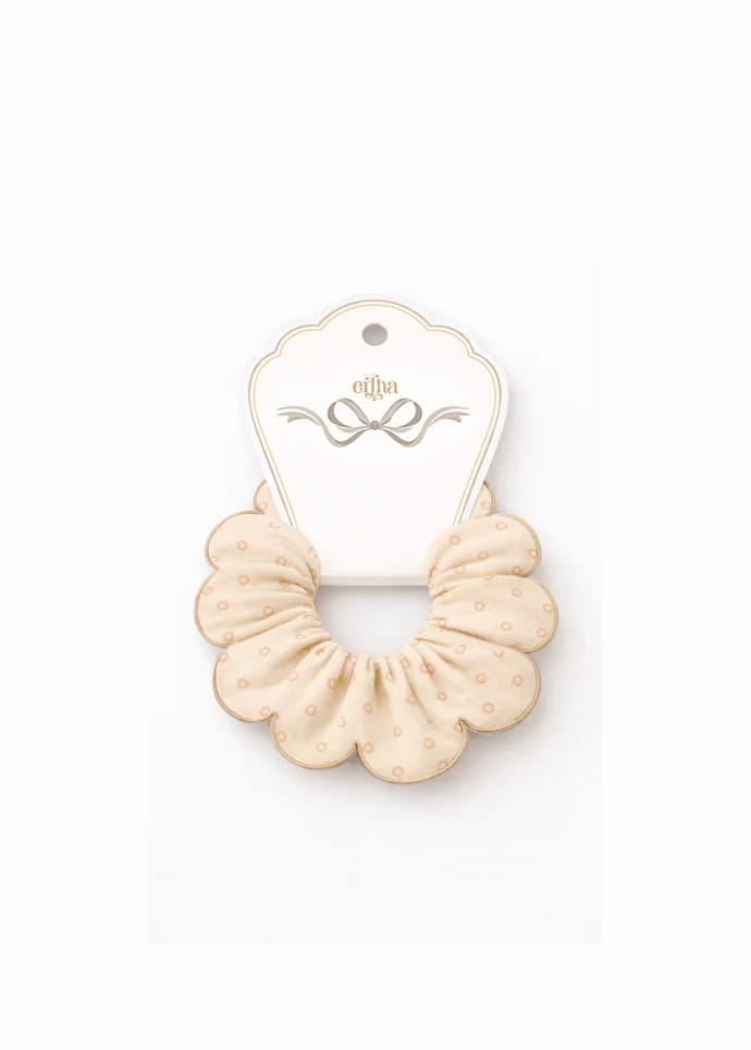 Scrunchie elastika Neutral Dots Mrs Ertha