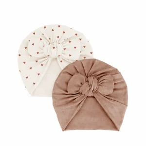 Turban set 2 kos Tiny Hearts Mrs Ertha