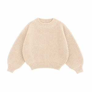 Knit Pulover Bež Mrs Ertha