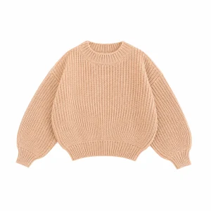 Knit Pulover Marelično roza Mrs Ertha
