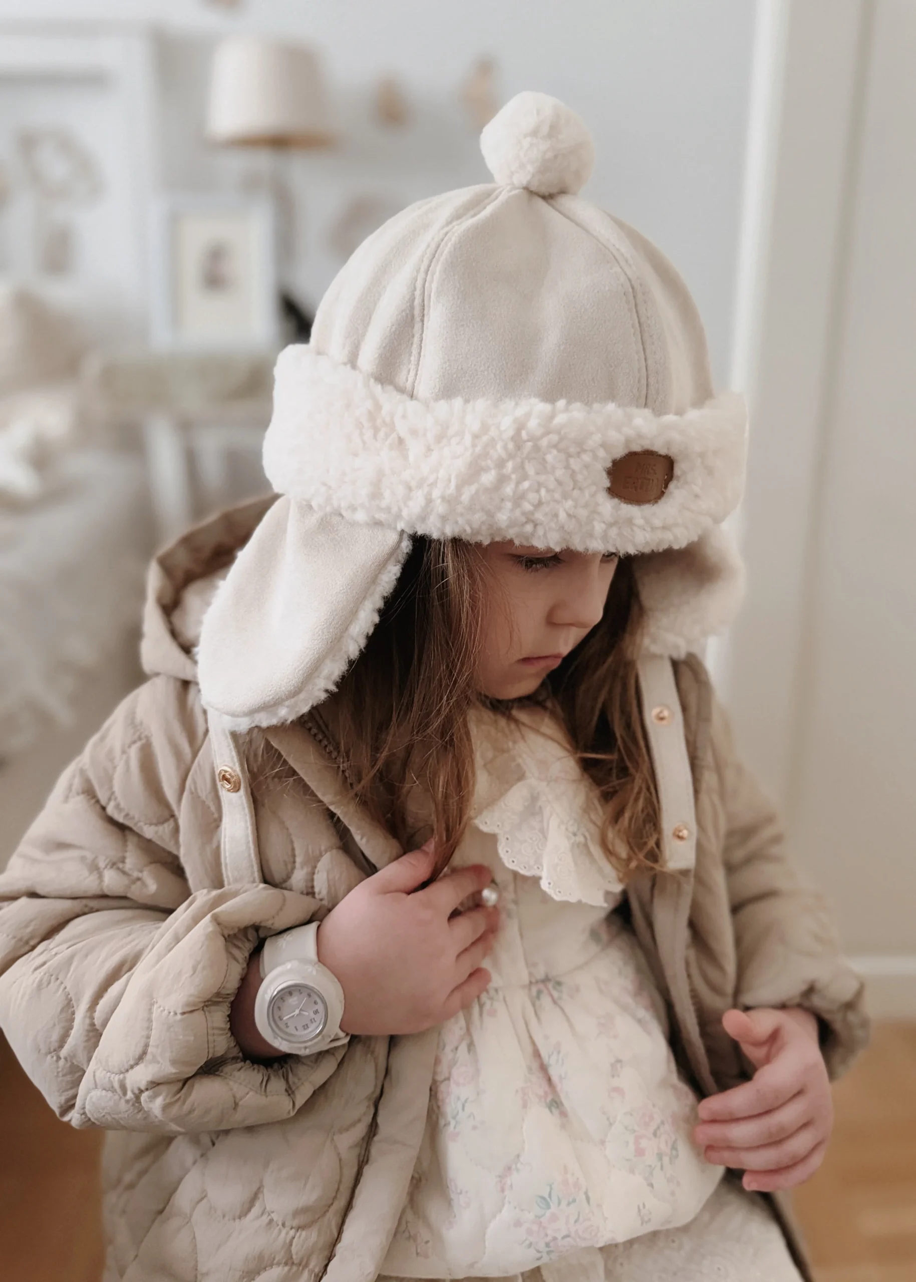 Aviator kapa Ivory Mrs Ertha