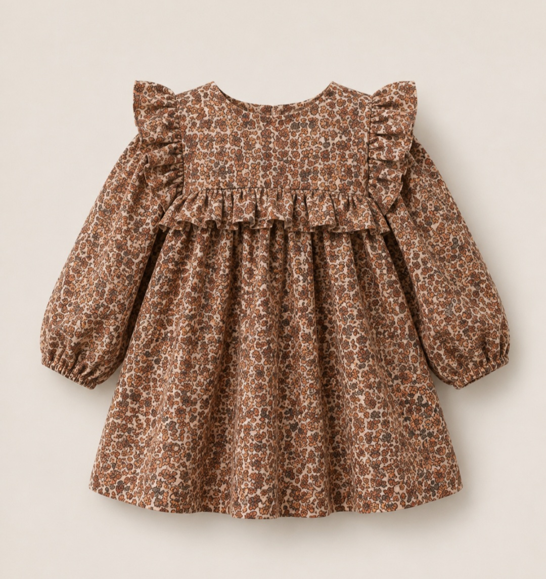 Ela obleka iz muslina organic HappyKids